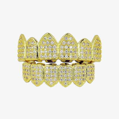 Vampire Teeth Zircon Braces 