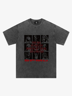 Original Saint Slogan Graphic T-Shirt 