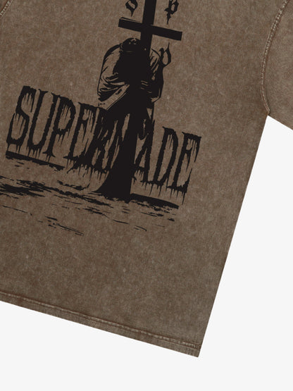 Original Bold Cross Graphic T-Shirt 
