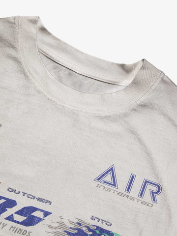 Thesupermade Washed Edge Long Sleeve T-Shirt 