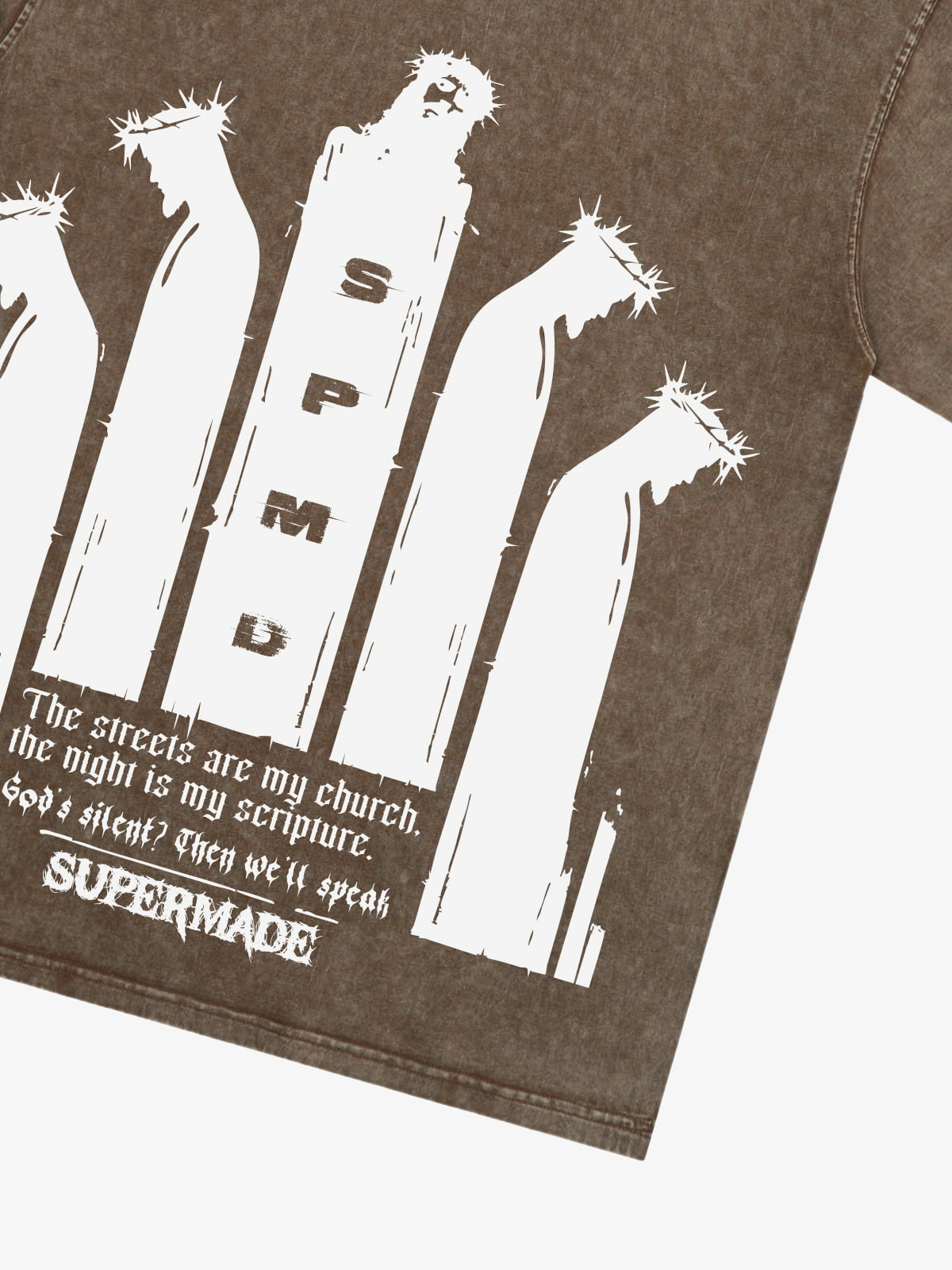 Original Saint Slogan Graphic T-Shirt 