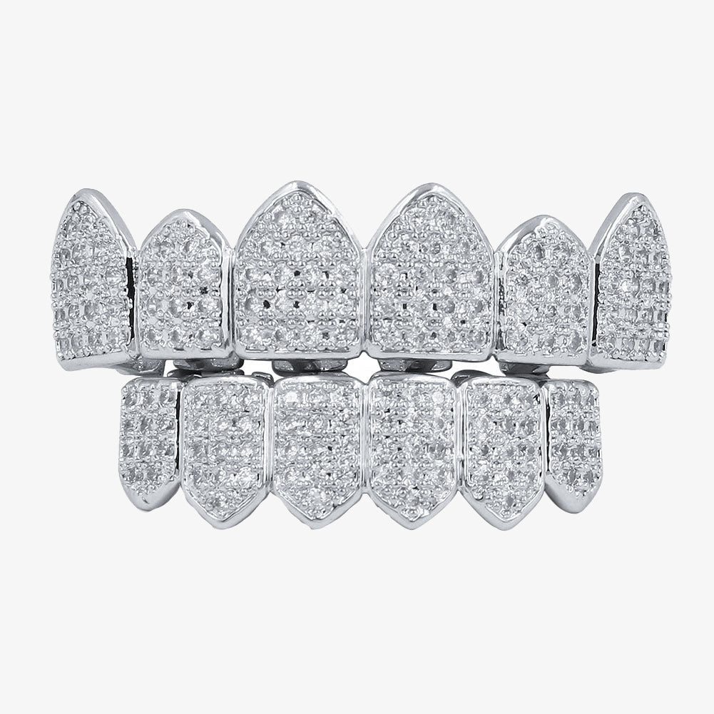 Vampire Teeth Zircon Braces 