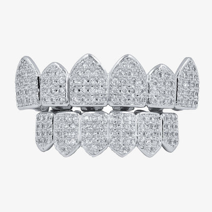 Vampire Teeth Zircon Braces 