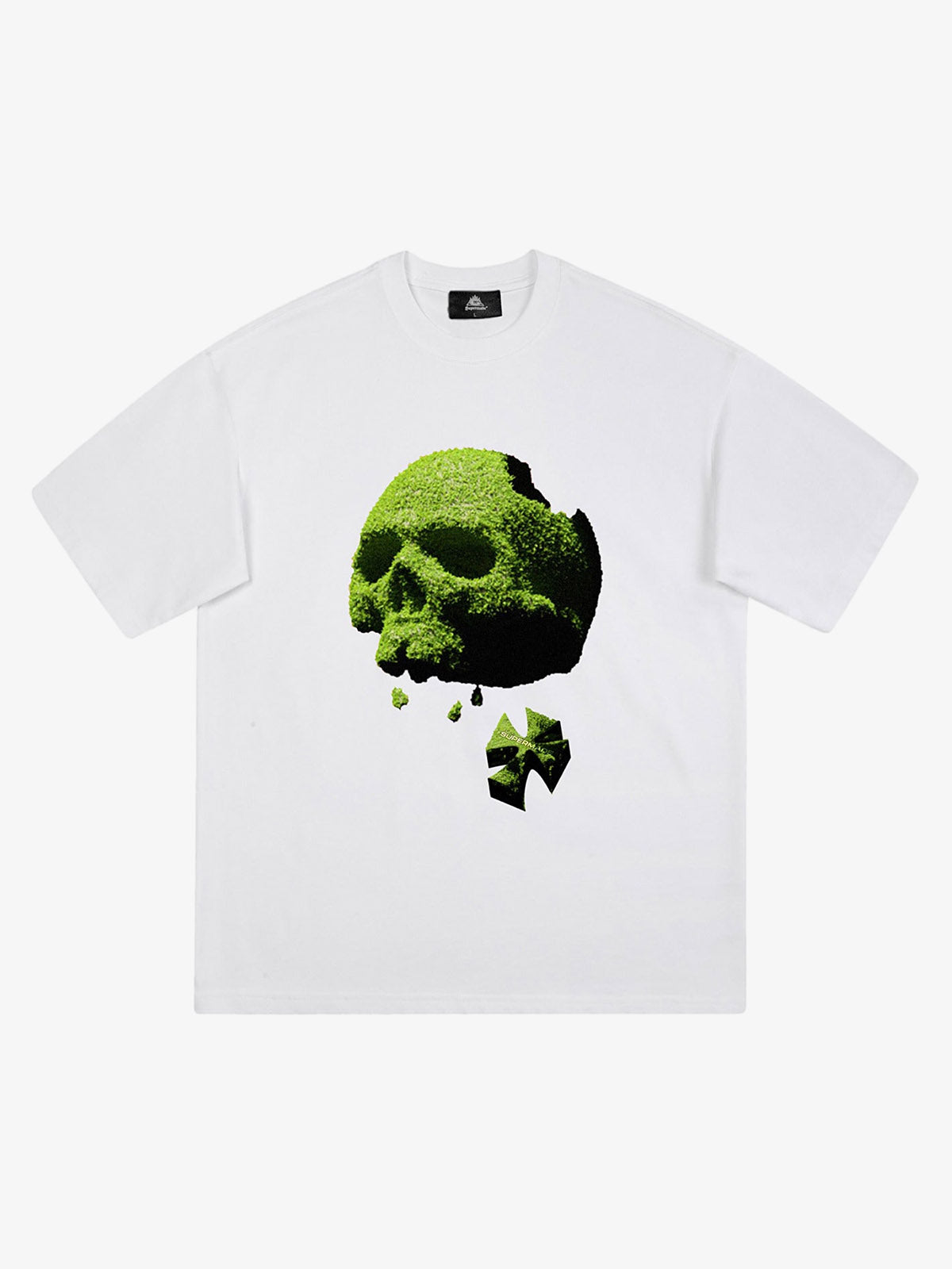 Thesupermade Skull Print T-shirt - 1836 