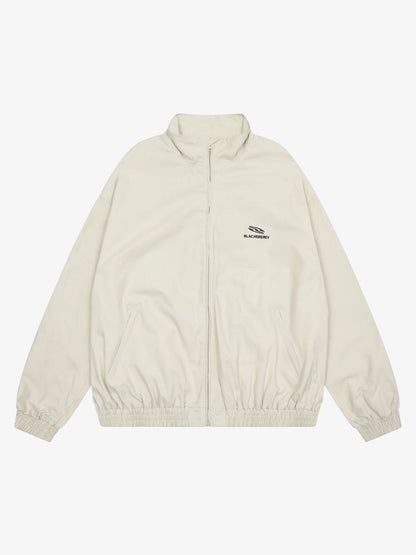 Thesupermade Retro Stand Collar Casual Jacket 