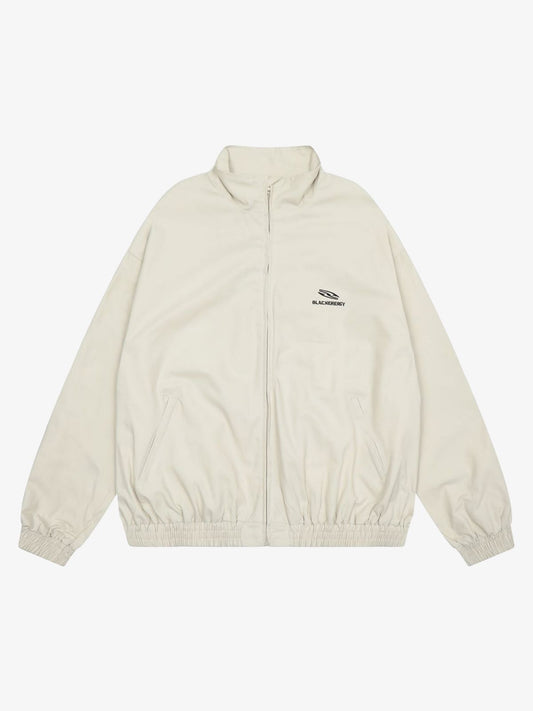Thesupermade Retro Stand Collar Casual Jacket 