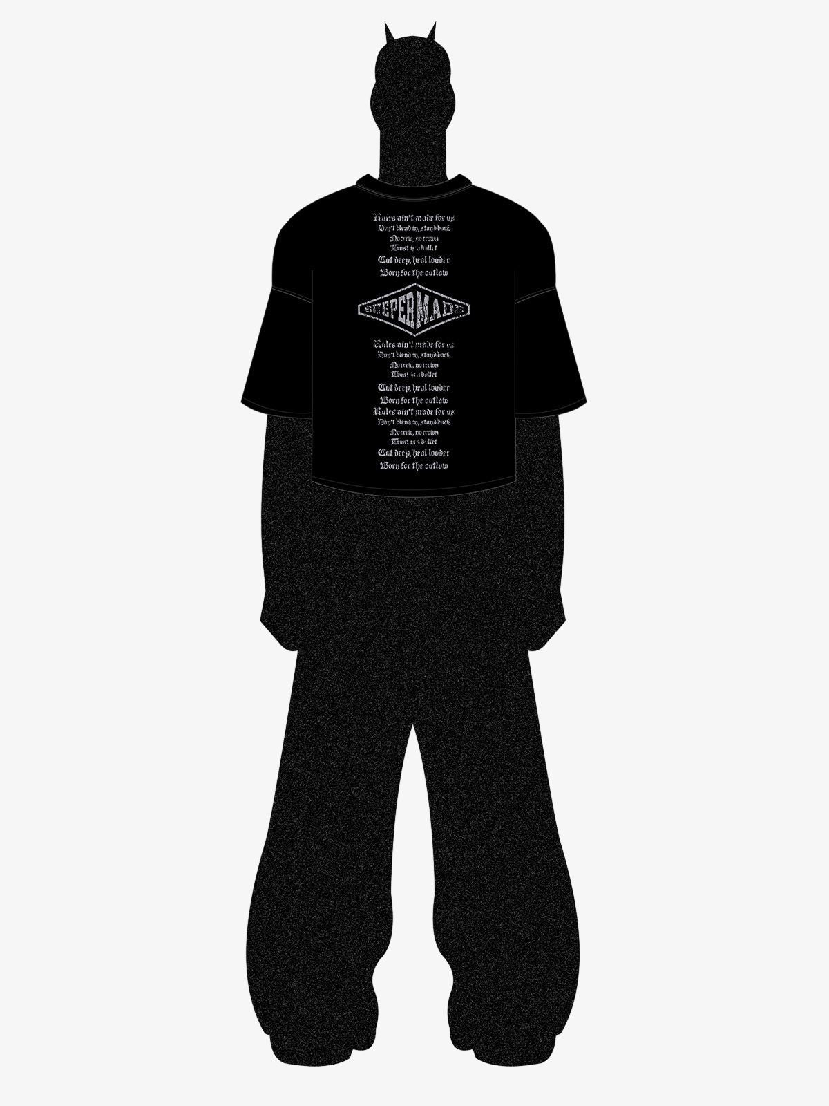 Original Letter Graphic T-Shirt 
