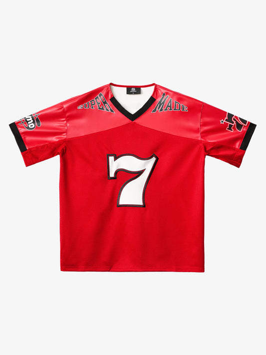 Original "SUPER 7" V-Neck Jersey T-SHIRT - 2424 