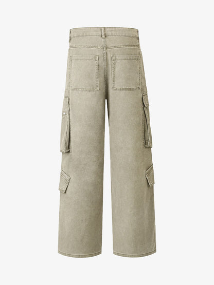 Cotton Multi Pocket Cargo Pants 
