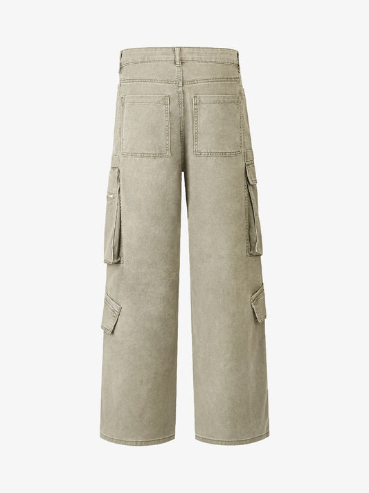 Cotton Multi Pocket Cargo Pants 