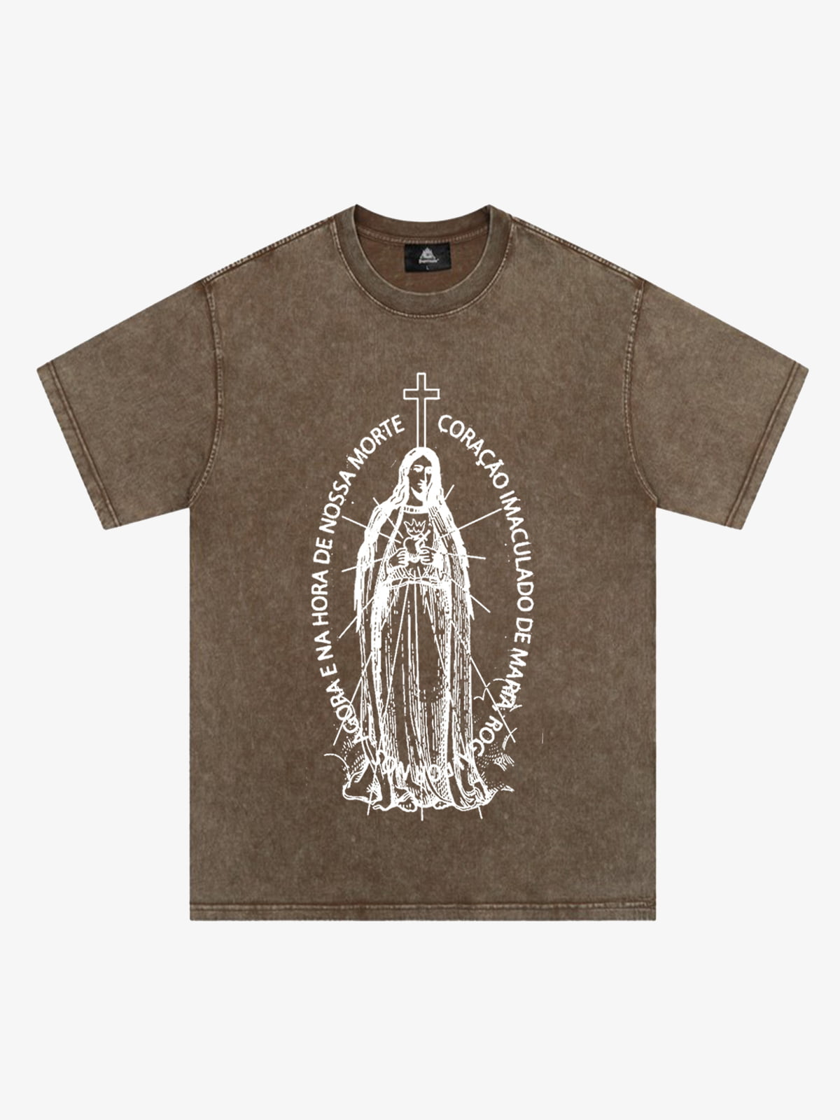 Original Retro Cross Religious Icon T-Shirt 