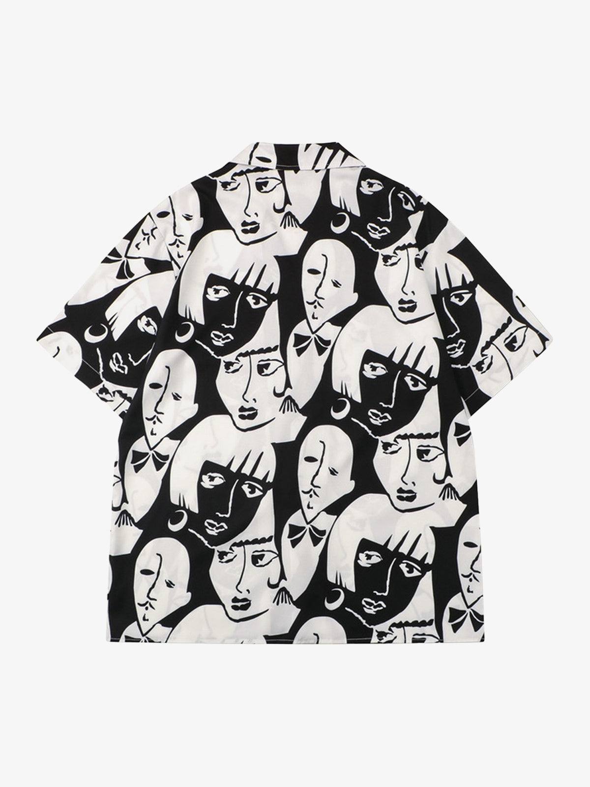 Multi-Face Print Summer Short Set 