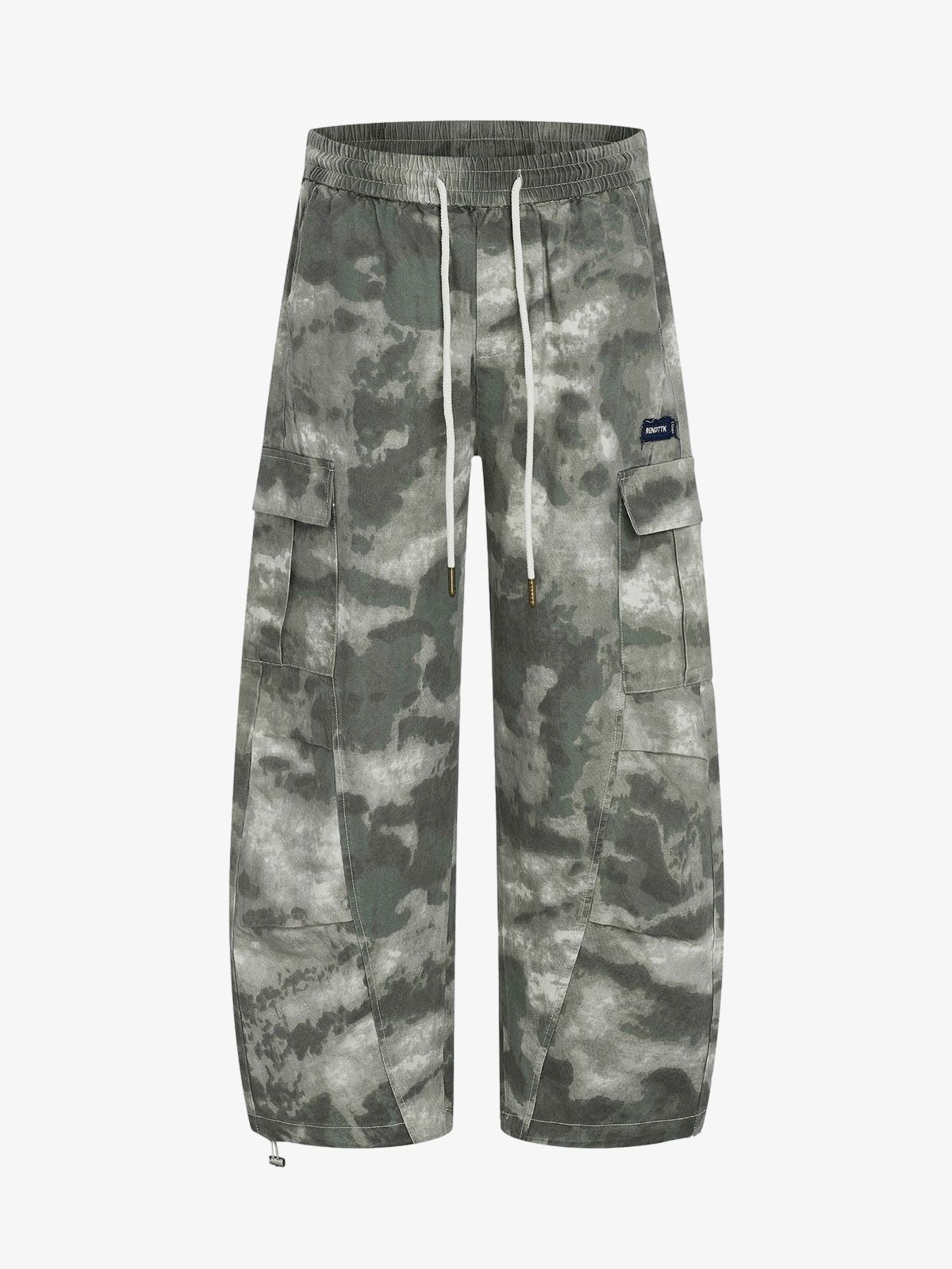 Camouflage Workwear Barrel Pants 