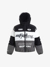 Thesupermade Motorcycle Racing Puffer Jacket 