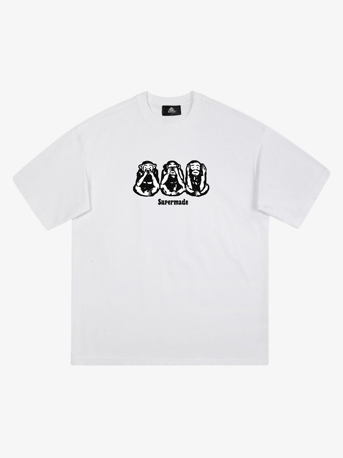 Thesupermade Monkey Print T-shirt 
