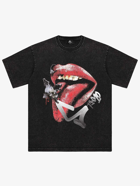 Thesupermade American Retro Printed T-shirt - 1902 