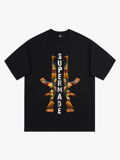 Original Funny AK Graphic Print T-Shirt 