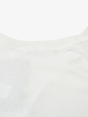 Close-up of a white fabric texture