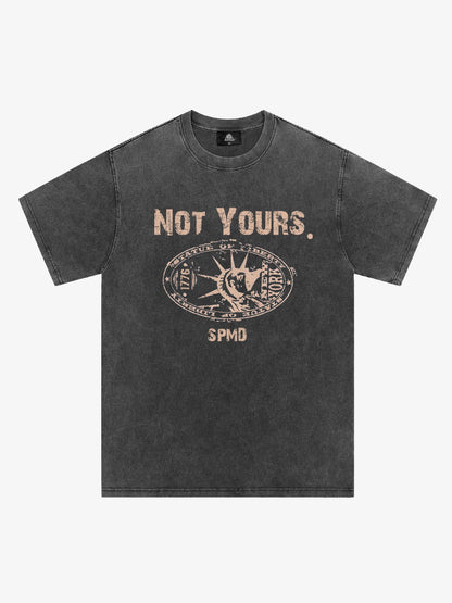 Original Statue Of Liberty Stamp Print T-shirt 