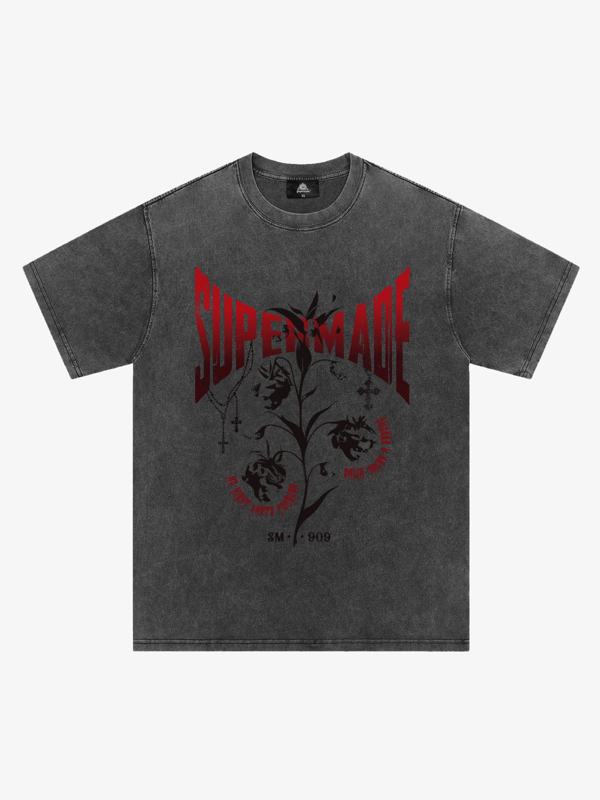 Original Graphic Gothic Angel T-Shirt 