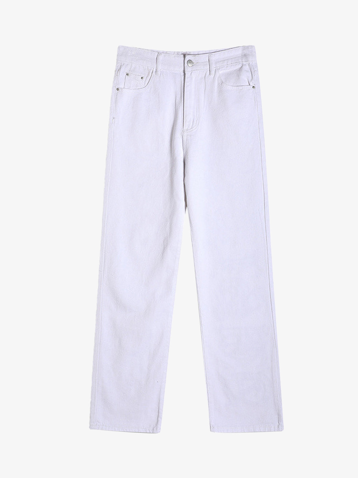 Thesupermade Burning Text Embroidered Letters Jeans -1478 