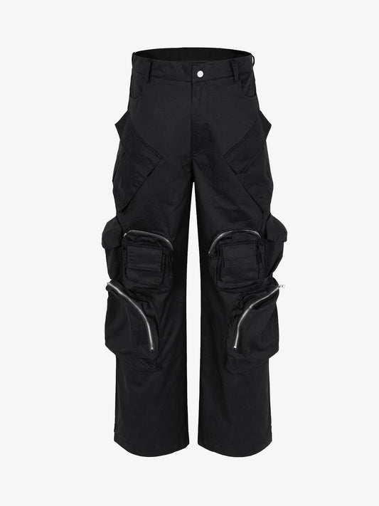 RO Style Functional Multi-Pocket Cargo Pants 