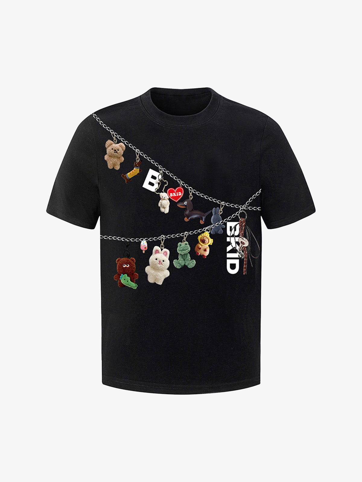 Fun Cartoon Print T-Shirt 