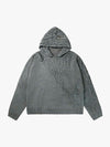 Asymmetric Irregular Knitted Sweater Hoodie 