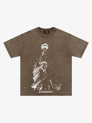 Orginal Lconic Statue Graphic T-Shirt 