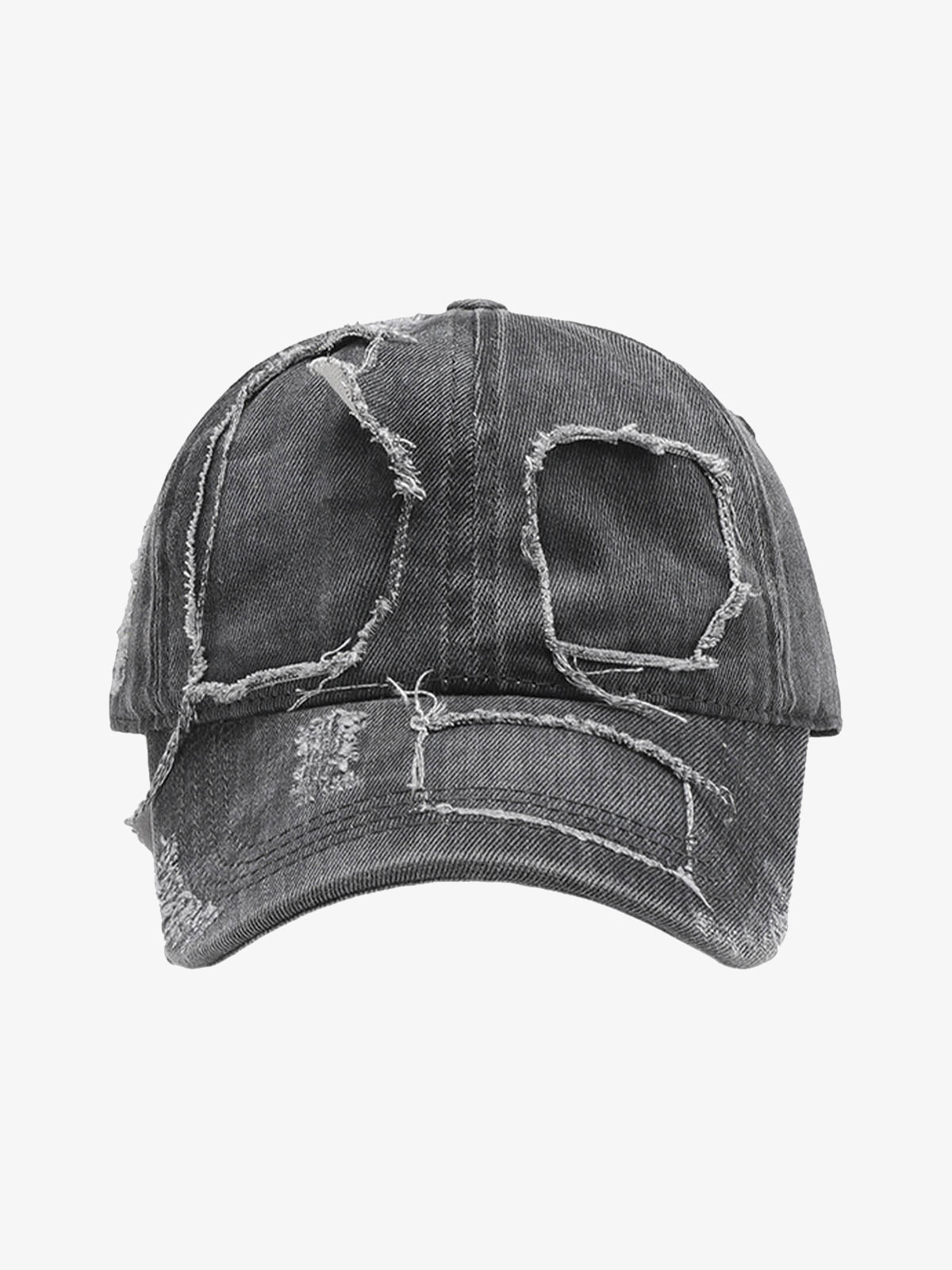 Washed Color Matching Hole  Cap 