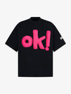 Fun "OK!" Graphic T-Shirt 