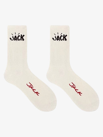 Thesupermade Street Letter Sports Socks 