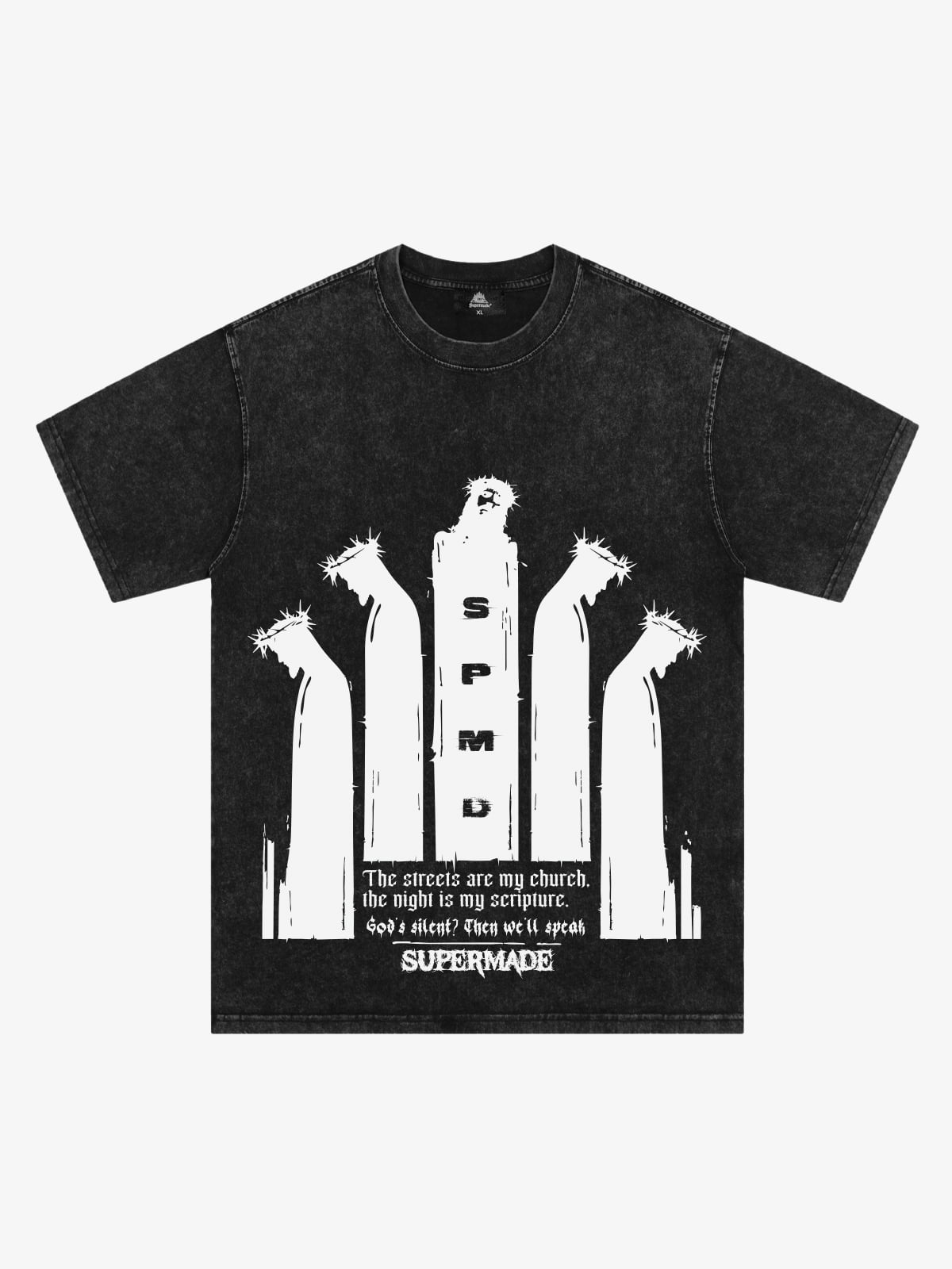 Original Saint Slogan Graphic T-Shirt 