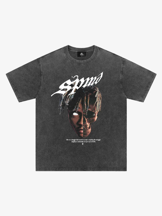 Thesupermade Skull Rapper Printed T-Shirt 