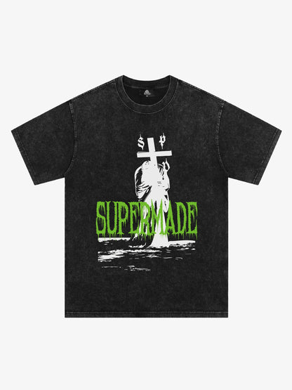 Original Bold Cross Graphic T-Shirt 