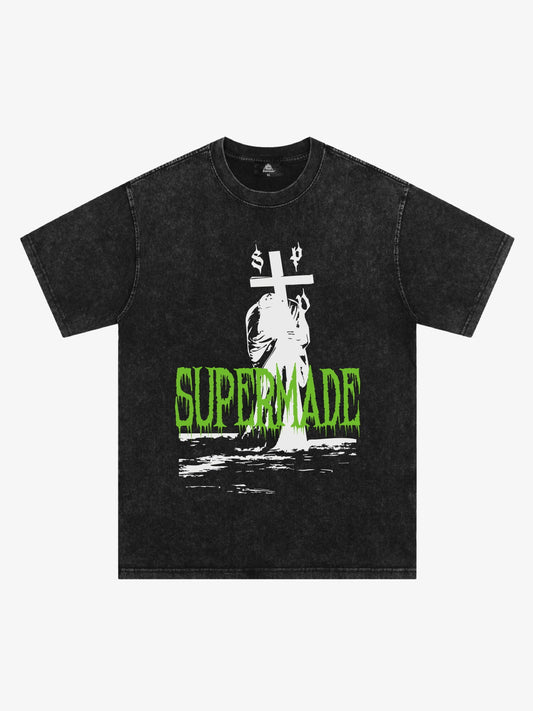 Original Bold Cross Graphic T-Shirt 