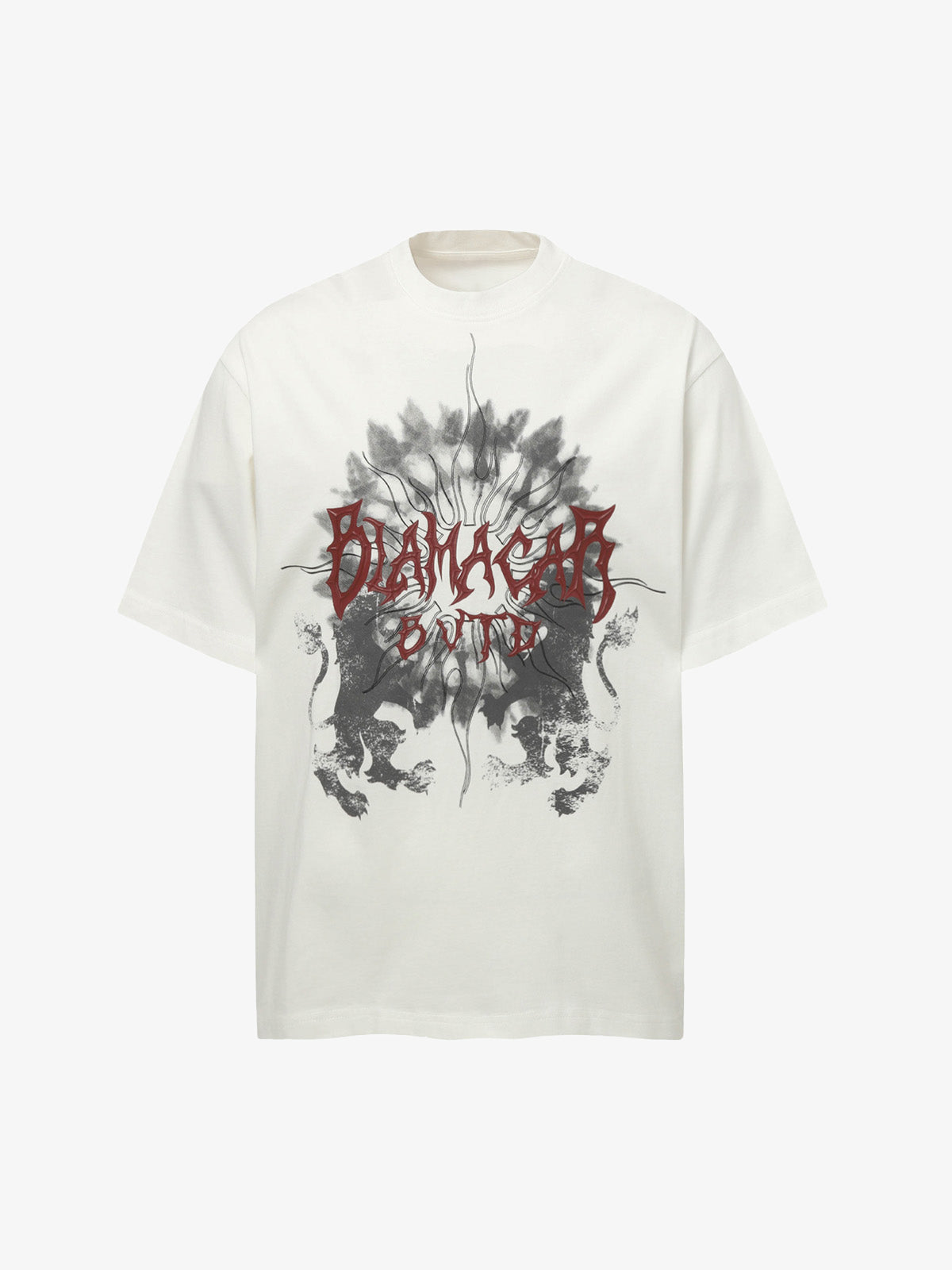 Distressed Batik Graphic T-Shirt 