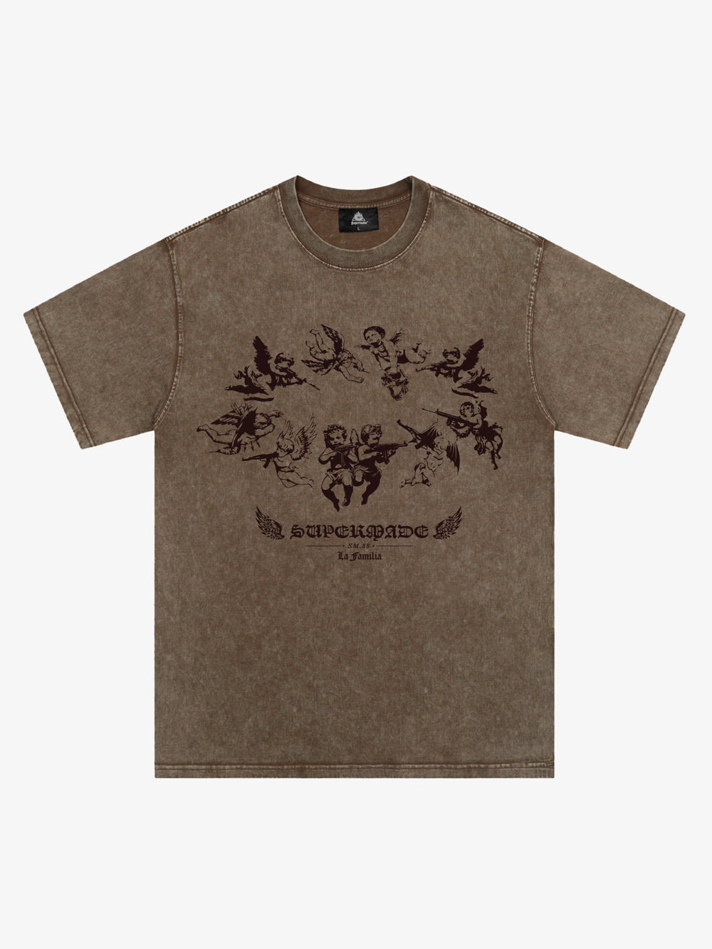 Original Vintage Angel Graphic Print T-Shirt 