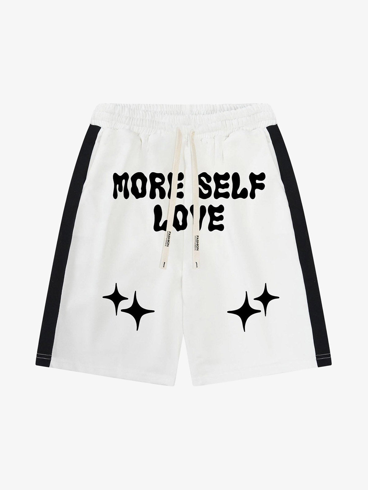 Thesupermade Color-coded Printed Casual Shorts 
