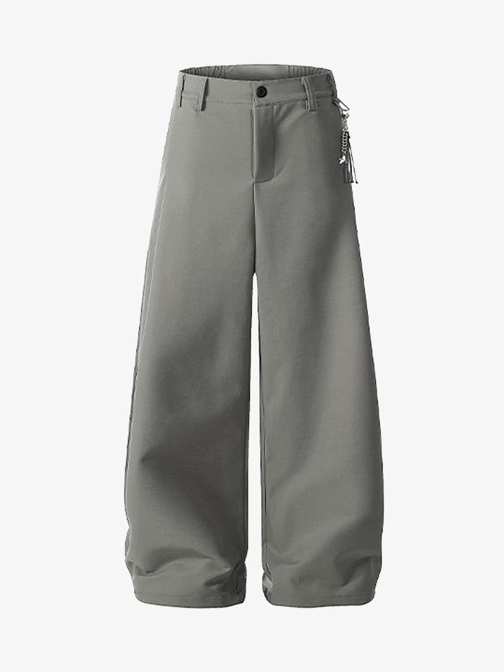 Elastic Waistband Barrel Pants - 2425 