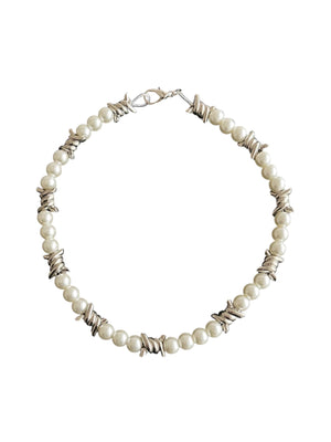 Thesupermade Punk Pearl Necklace - 1895 