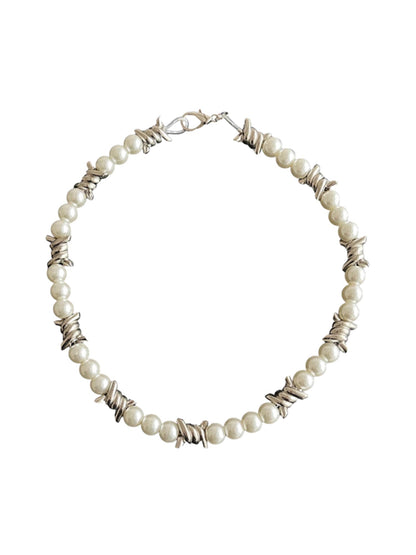 Thesupermade Punk Pearl Necklace - 1895 