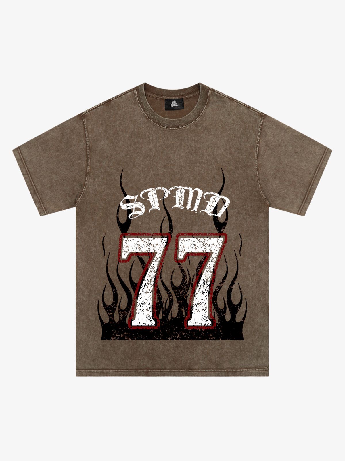 Original 77 Flame Graphic T-Shirt 