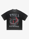 Washed Oversized Graphic T-Shirt 