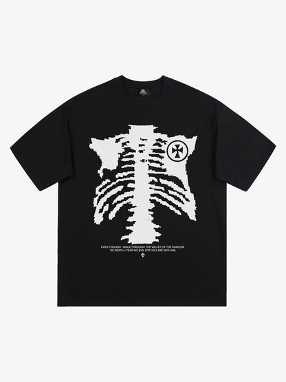 Thesupermade Skull Print T-shirt 