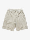Retro Structured  Design Cargo Shorts 