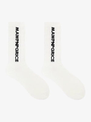 Thesupermade Street Letter Sports Socks 
