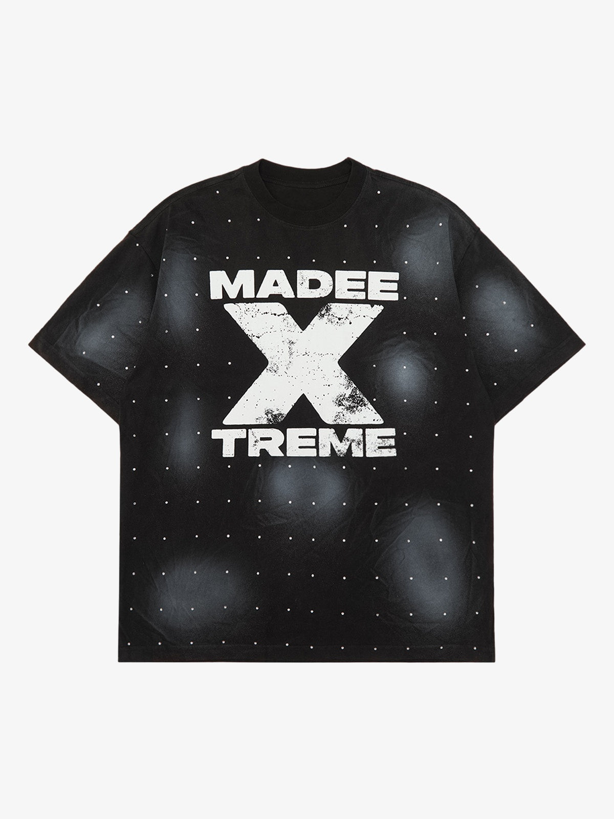 Thesupermade  Retro Crystal Letter T-shirt 