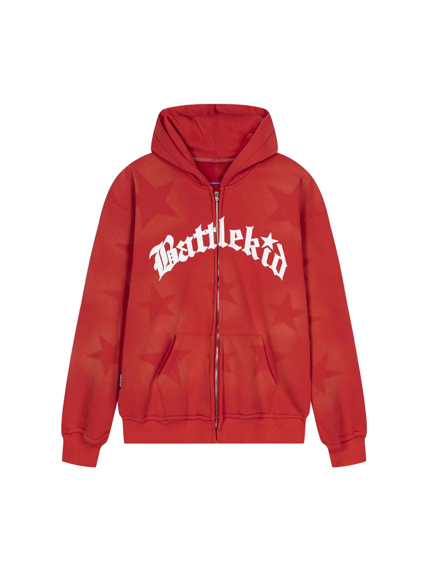 Star Letter Print Zipper Hoodie Jacket | Thesupermade®