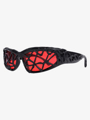 Futuristic Wavy Frame Sunglasses 